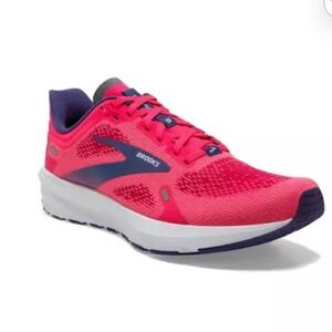 Brooks Launch 9 Women's Running Shoes Pink Fuchsia Cobalt Size 8